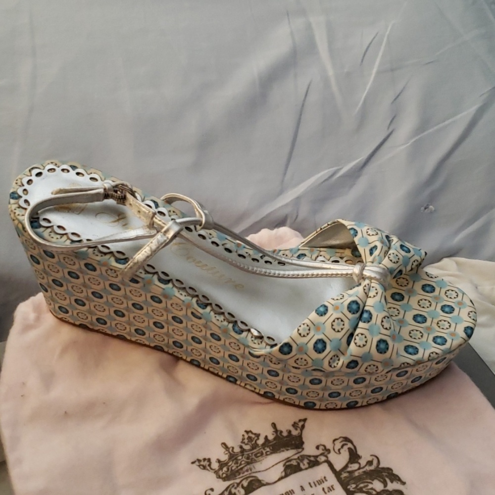 Juicy Couture platform sandals